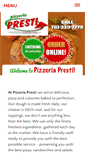 Mobile Screenshot of pizzapresti.com
